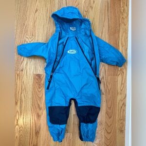 Tuffo Muddy Buddy suit - EUC - blue 3T